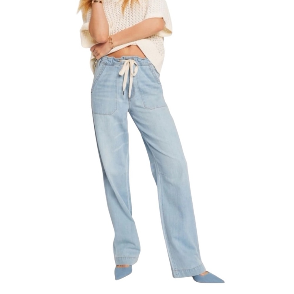 Vici Light Blue Flare & Wide Leg Jeans